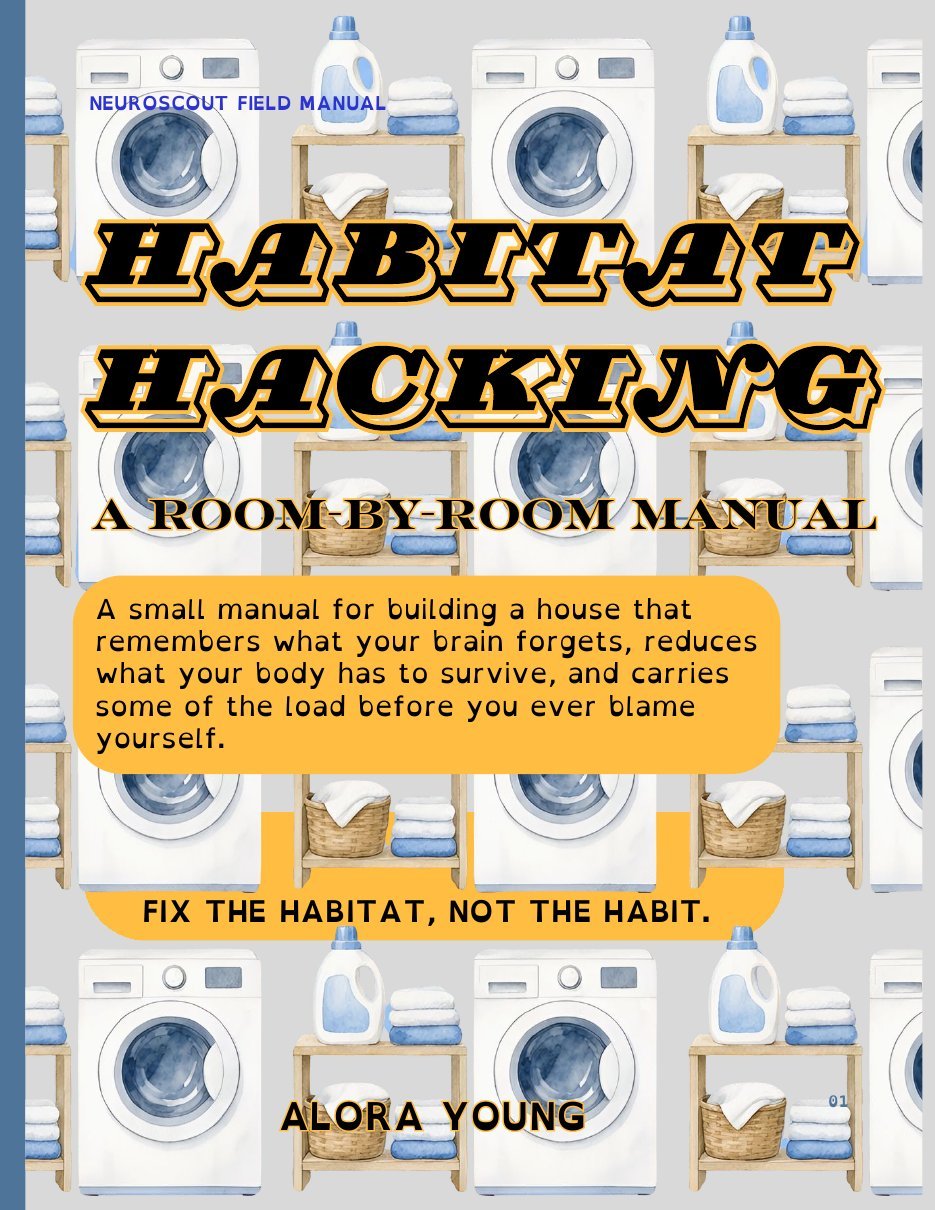 Cover of Habitat Hacking: A Room-by-Room Manual by Alora Young